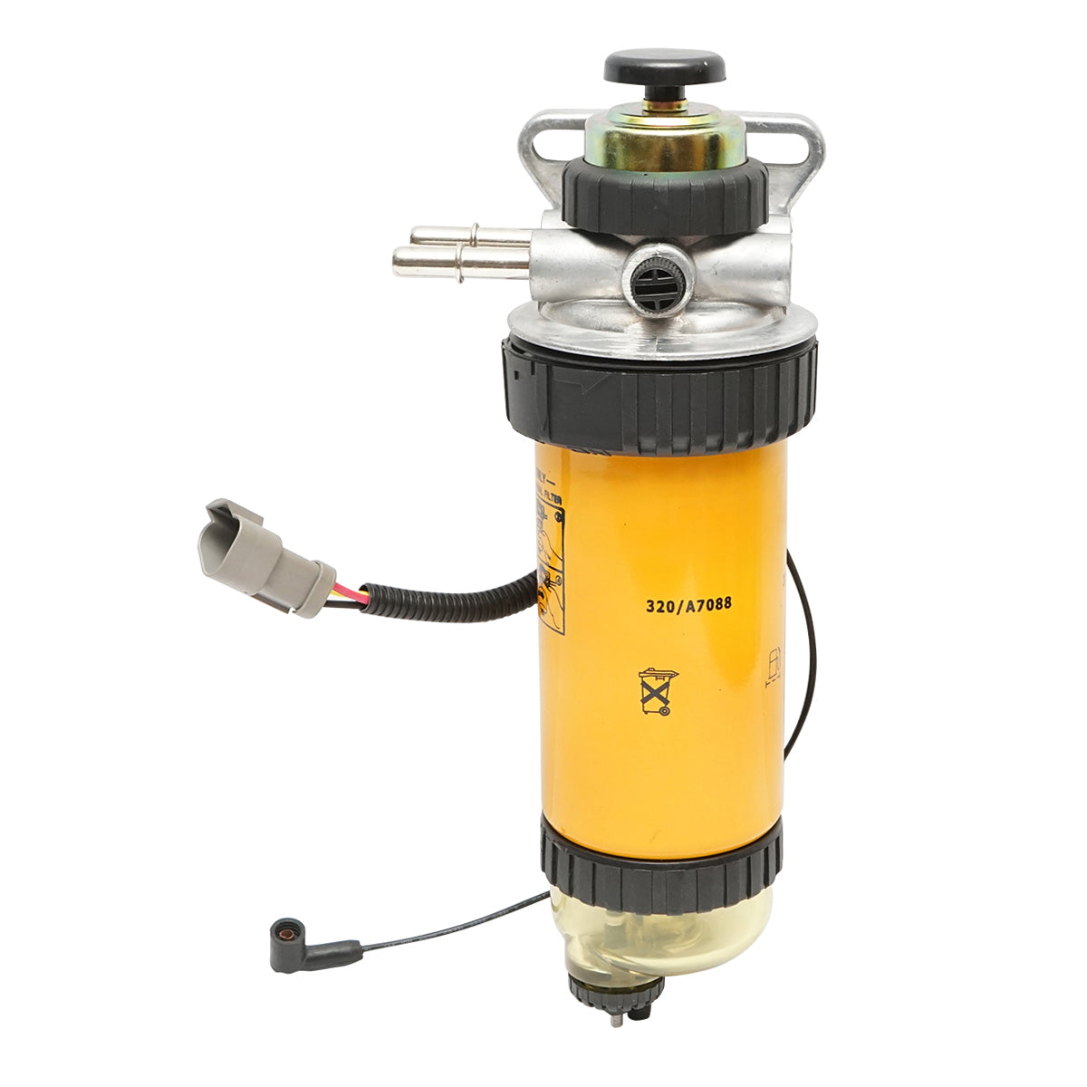 Manual fuel pump for JCB OEM code 332-D6723, 332/D672 Breckner Germany